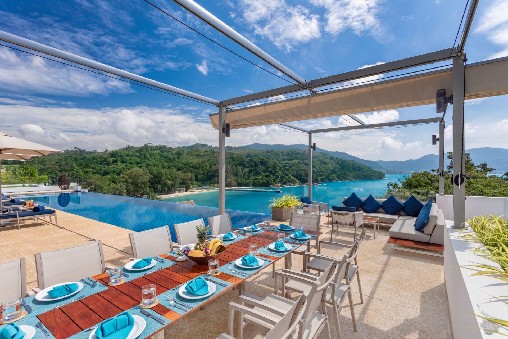 Villa Narissa Luxus Ferienhaus Phuket Mit Pool Mieten Poolterrasse