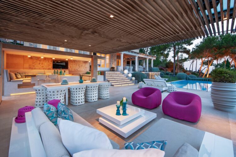 Villa Oasis Del Mar Luxus Ferienhaus Mallorca Terrasse