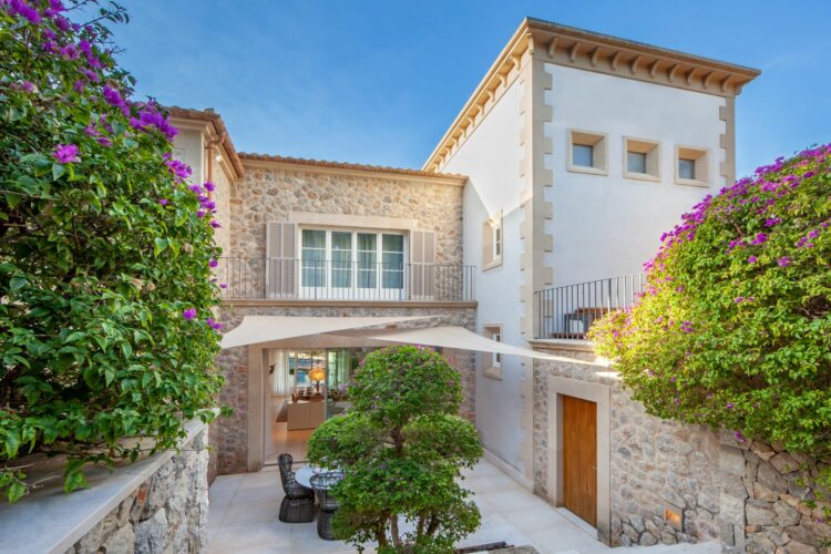 Villa Oasis Del Mar Luxus Ferienvilla Mallorca Lauschiger Innenhof