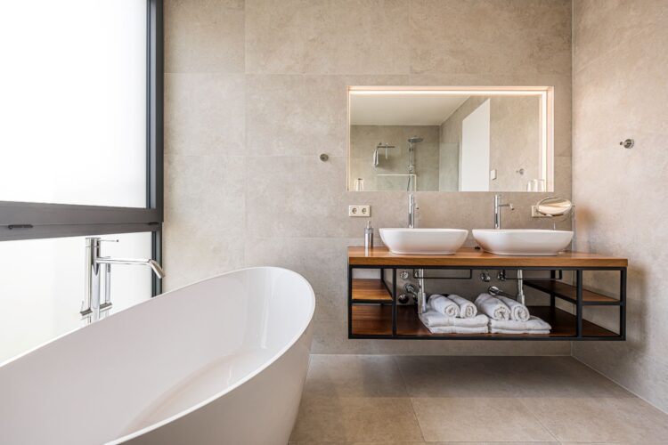 Villa Oleander Luxus Ferienhaus Kroatien Am Meer Mieten Bad