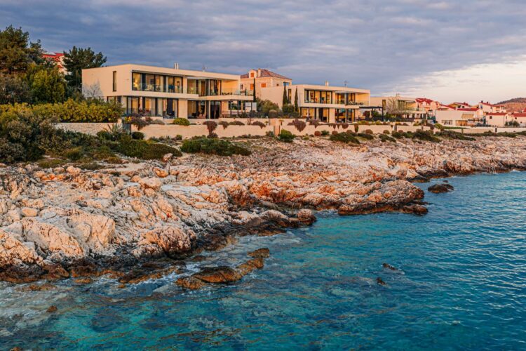 Villa Oleander Luxus Ferienhaus Kroatien Am Meer Mieten Lage