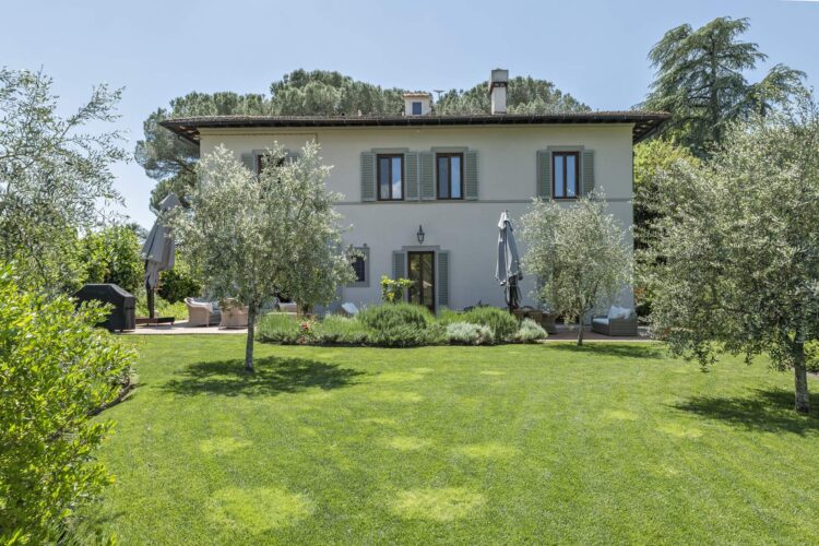 Villa Olive Grove Luxus Ferienhaus Toskana Mieten Garten