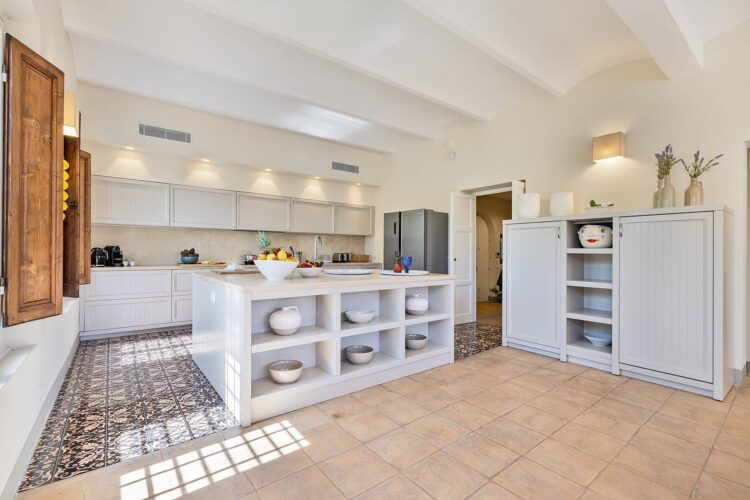 Villa Olive Grove Luxus Ferienvilla Toskana Mieten Wohnküche