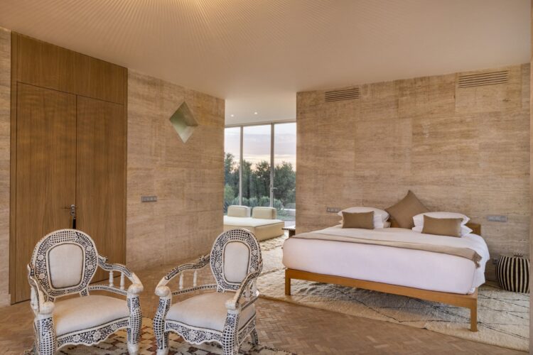 Villa Ourika Luxus Ferienhaus Marokko Mieten Master Suite