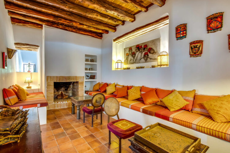 Villa Palmas Luxus Ferienhaus Marokkanischer Loungebereich