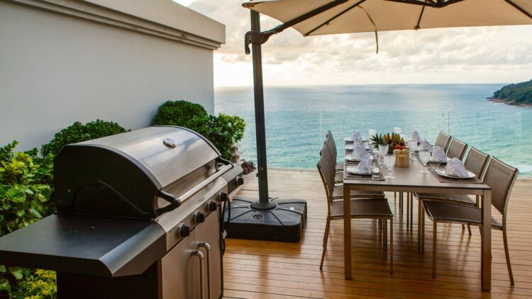 Villa Paradiso Luxus Ferienhaus Phuket Mieten Bbq