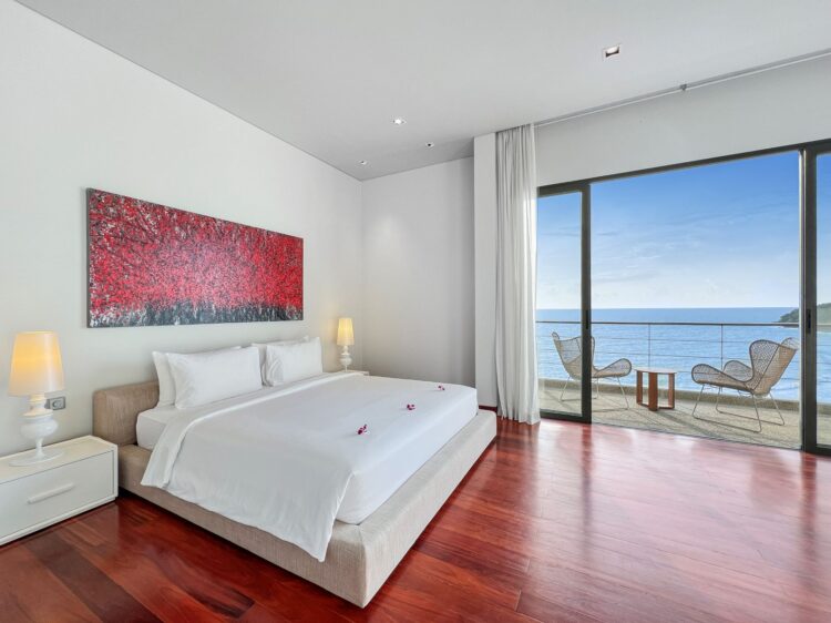 Villa Paradiso Luxus Ferienhaus Phuket Mieten Doppelbett