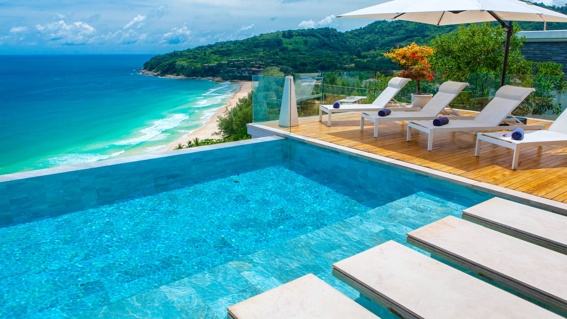 Villa Paradiso Luxus Ferienhaus Phuket Mieten Meerblick