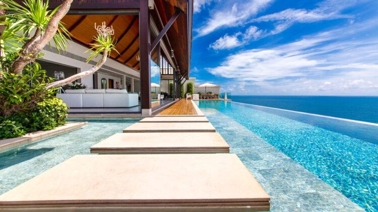 Villa Paradiso Luxus Ferienhaus Phuket Mieten Pool