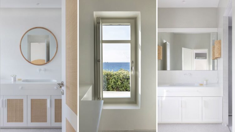 Villa Parasporos Beach Luxus Ferienhaus Paros Griechenland Mieten Details