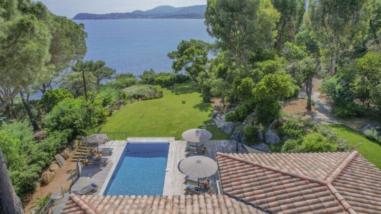 Villa Port Cros Luxus Ferienhaus Cote D Azur Mieten Aussicht