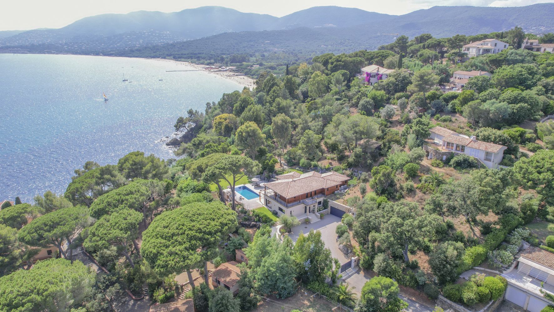 Villa Port Cros Luxus Ferienhaus Cote D Azur Mieten Lage Am Meer