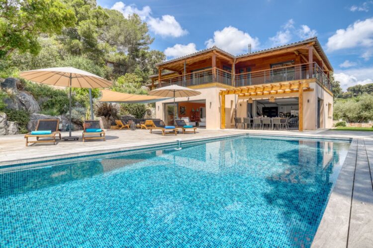 Villa Port Cros Luxus Ferienhaus Cote D Azur Mieten Poolbereich
