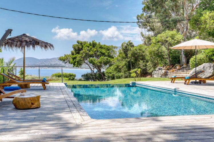 Villa Port Cros Luxus Ferienhaus Cote D Azur Mieten Pooldeck