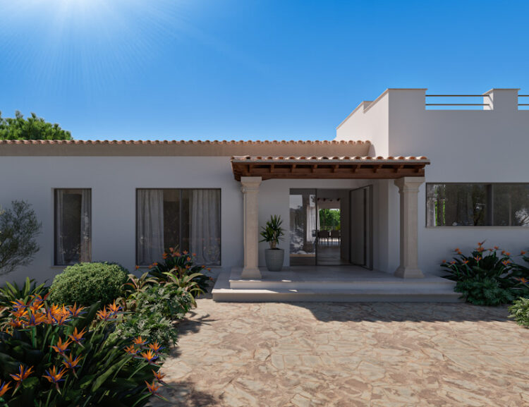 Villa Portals Riviera Luxus Ferienhaus Blanes Mallorca Nahe Palma Mieten1