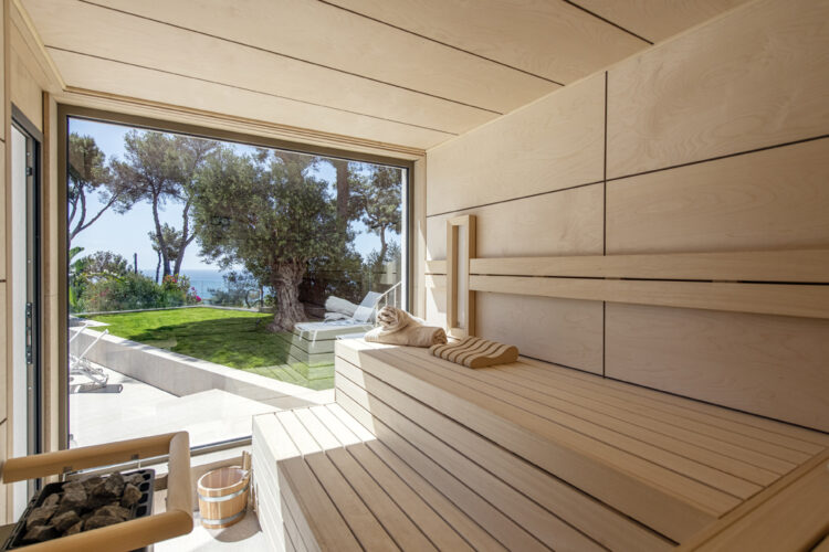 Villa Portals Riviera Traumhaftes Ferienhaus Mallorca Sauna Innen