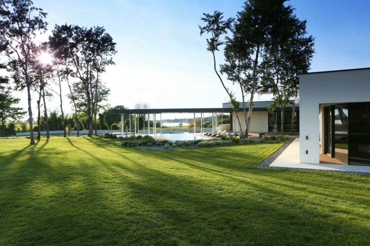 Villa Pure Novigrad Luxus Ferienhaus Istrien Am Meer Meerblick