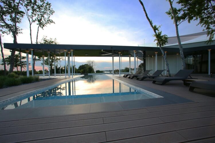 Villa Pure Novigrad Luxus Ferienhaus Istrien Am Meer Sunset