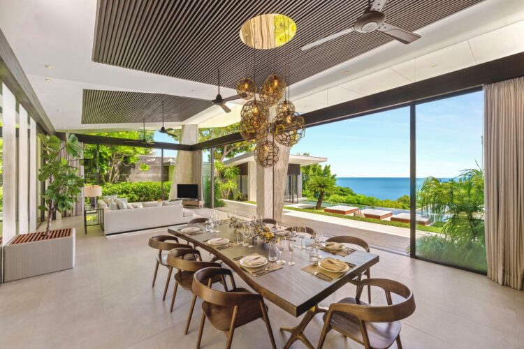 Villa Raku Luxus Ferienhaus Koh Samui Thailand Mieten Essen