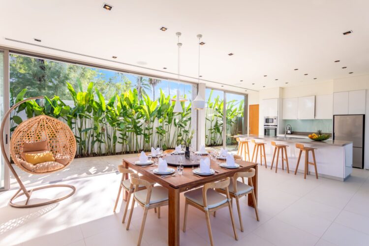 Villa Roxo Luxus Ferienhaus Phuket Am Meer Mieten Küche