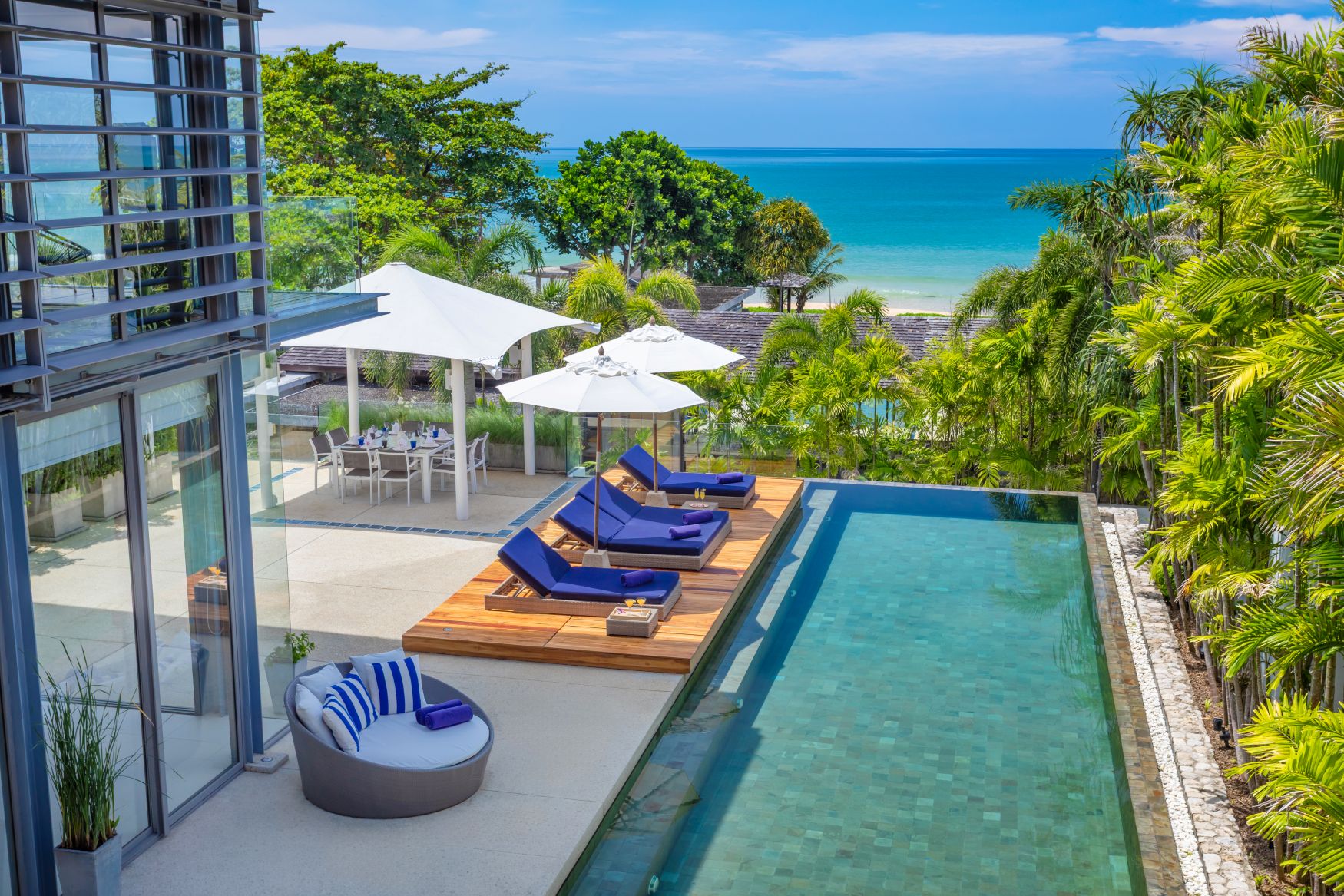 Villa Roxo Luxus Ferienhaus Phuket Am Meer Mieten Meerblick