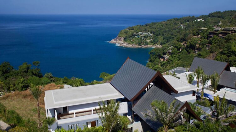 Villa Saan Luxus Ferienhaus Phuket Mit Meerblick Mieten Aussicht