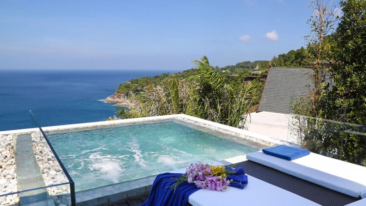 Villa Saan Luxus Ferienhaus Phuket Mit Meerblick Mieten Jacuzzi