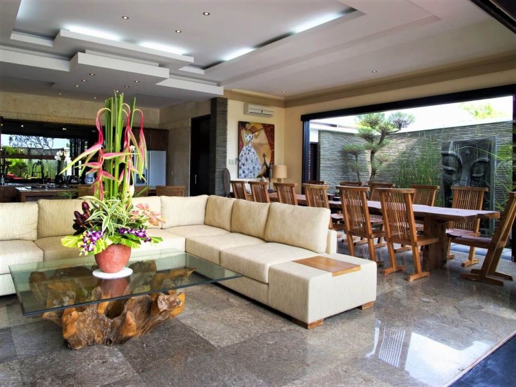 Villa Sabtu Bali Wohn Essbereich