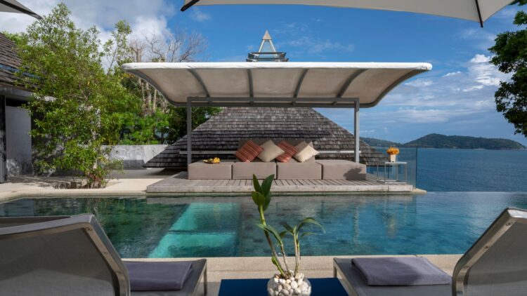 Villa Saengoosta Luxus Ferienhaus Phuket Thailand Mit Pool Mieten Daybed