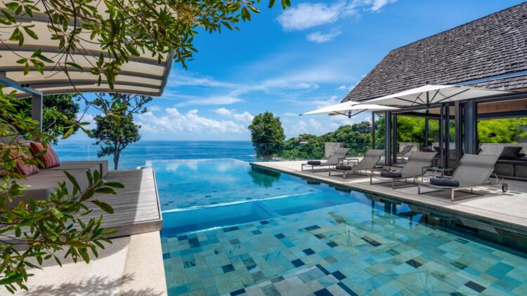 Villa Saengoosta Luxus Ferienhaus Phuket Thailand Mit Pool Mieten Poolbereich