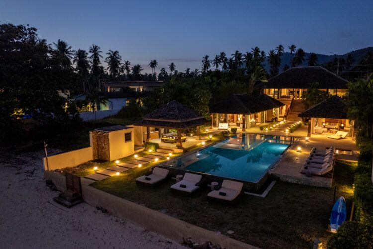Villa Sai Tai Luxus Ferienvilla Koh Samui Am Strand Mieten By Night
