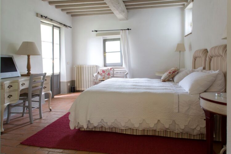 Villa San Casciano Luxus Ferienhaus Toskana Mieten Doppelbett