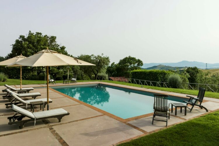 Villa San Casciano Luxus Ferienhaus Toskana Mieten Poolterrasse