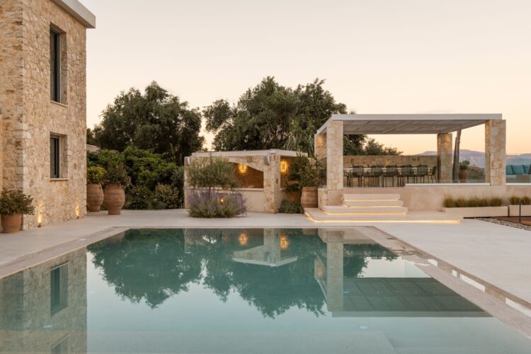 Villa San Stefano Luxus Ferienhaus Korfu Mieten Pool