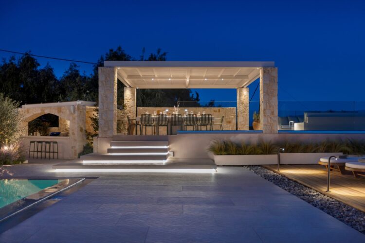 Villa San Stefano Luxus Ferienhaus Korfu Mieten Nachts