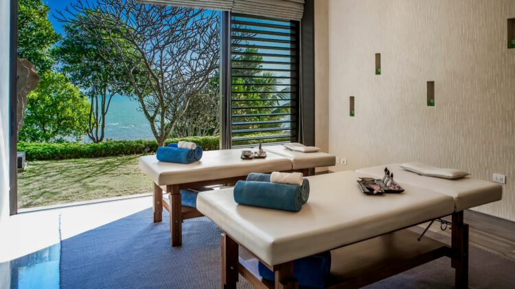 Villa Sawarin Luxus Villa Phuket Thailand Spa Room