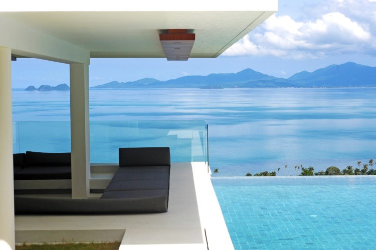 Villa Sea Breeze Samui Pool Lounge