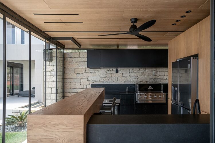 Villa Sea View Chania Luxus Ferienhaus Kreta Mieten Küche