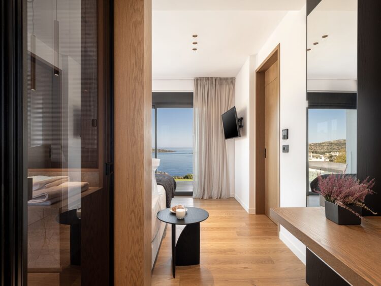 Villa Sea View Chania Luxus Ferienhaus Kreta Mieten Schlafen