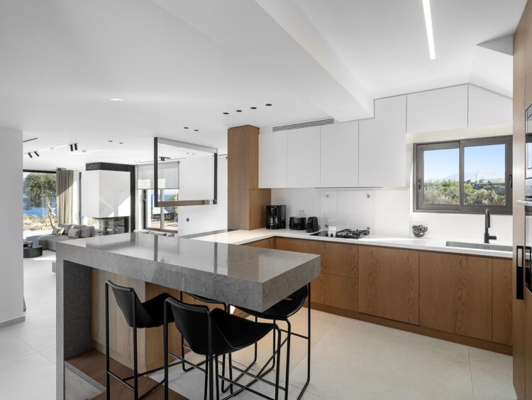 Villa Sea View Chania Luxus Ferienhaus Kreta Mieten Tresen