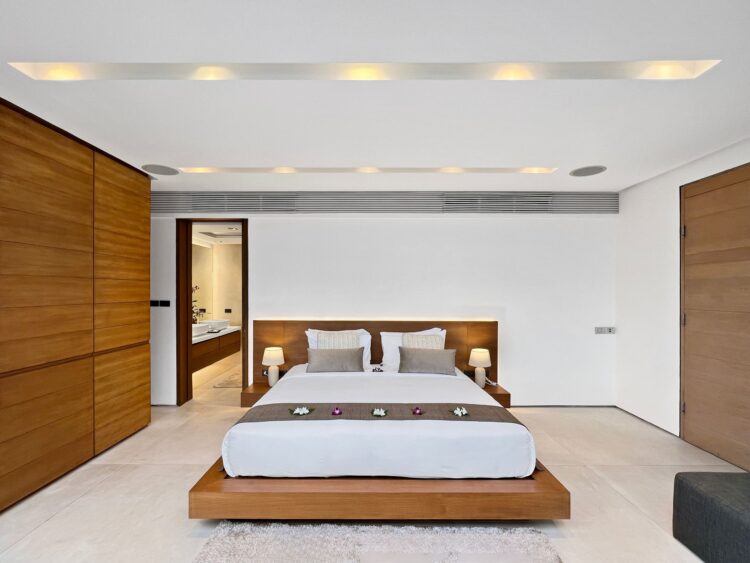 Villa Seangoosta Luxus Ferienhaus Phuket Mieten Bett 6