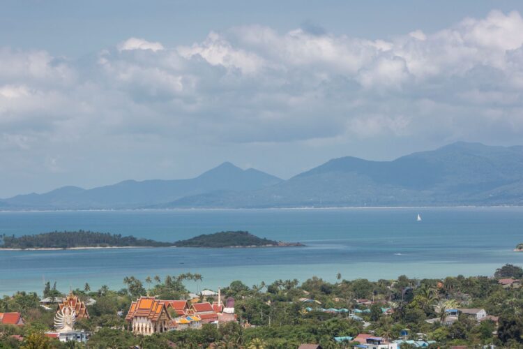 Villa Sierra Luxus Ferienhaus Koh Samui Mit Pool Mieten Aussicht