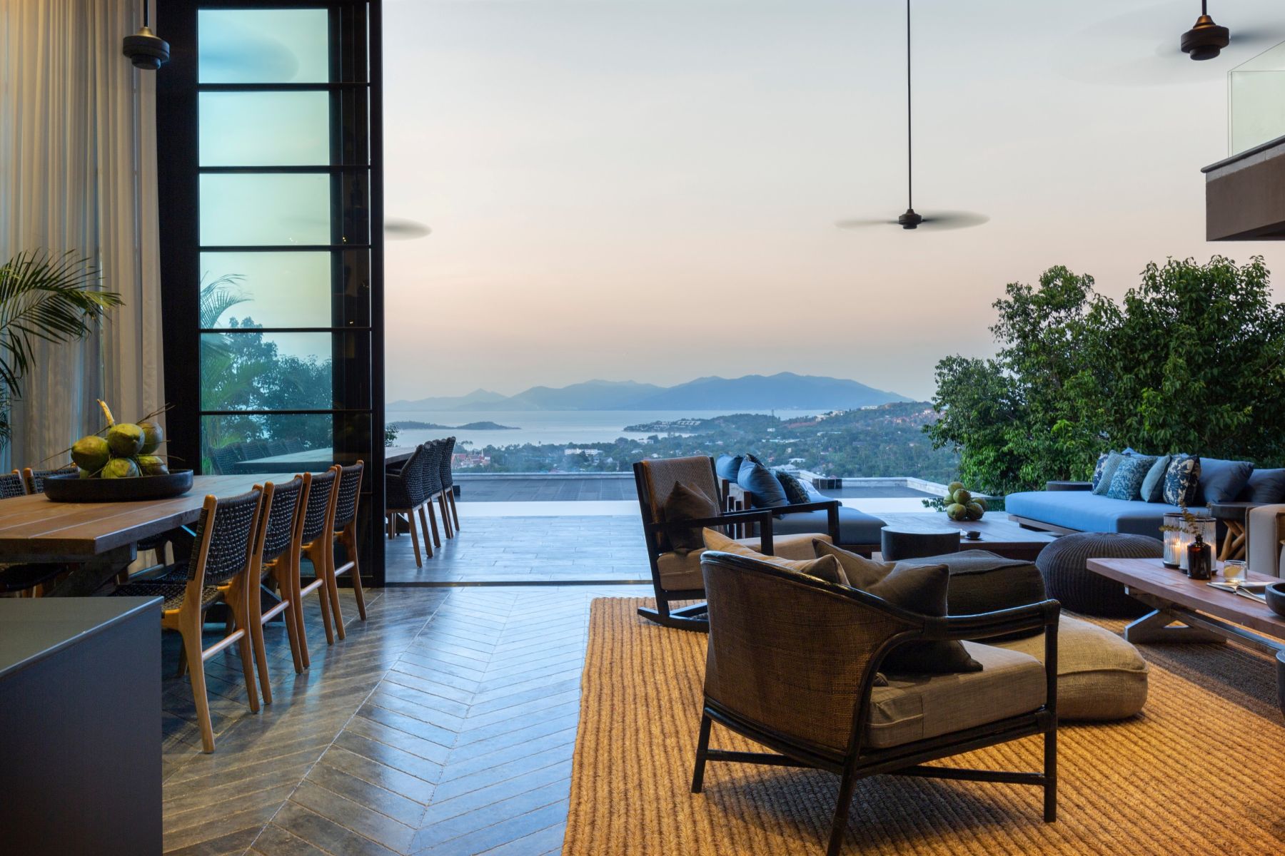 Villa Sierra Luxus Ferienhaus Koh Samui Mit Pool Mieten Meerblick