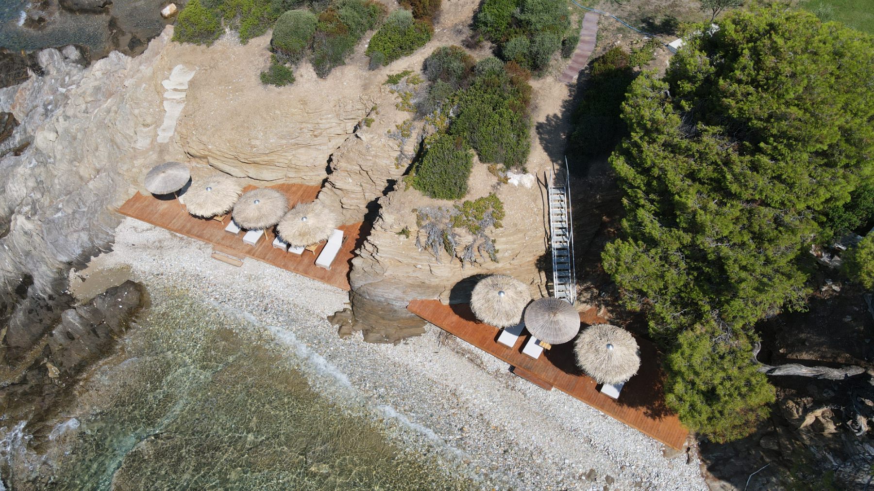 Villa Sofia Luxus Ferienhaus Chalkidiki Griechenland Mieten Meerzugang