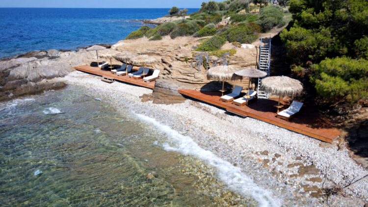 Villa Sofia Luxus Ferienhaus Chalkidiki Griechenland Mieten Strandlage