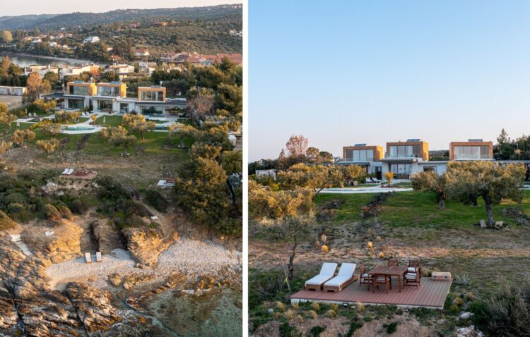 Villa Sofia Luxus Ferienhaus Chalkidiki Griechenland Mieten Privater Strand