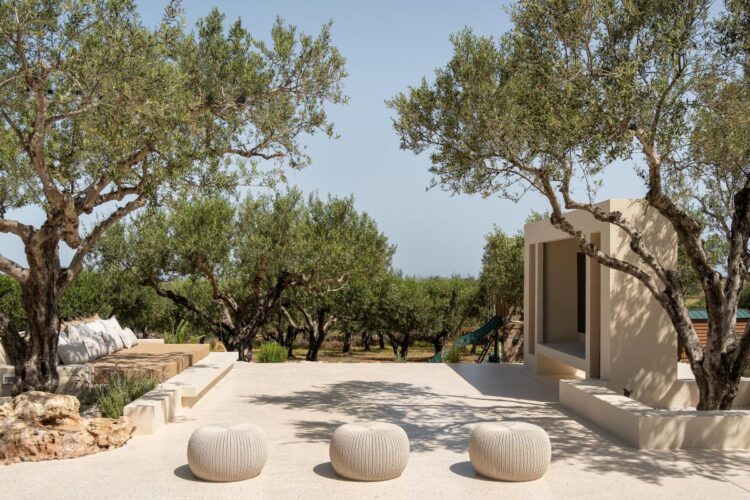 Villa Stavros Luxis Ferienhaus Kreta Chania Mieten Kino