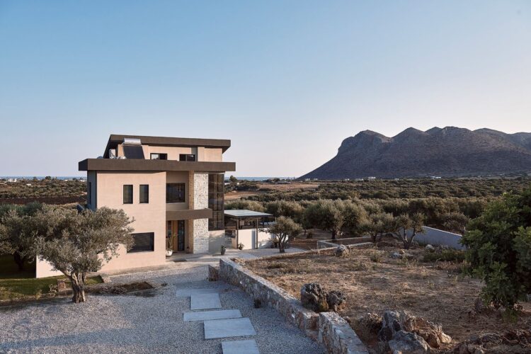 Villa Stavros Luxis Ferienhaus Kreta Chania Mieten Lage
