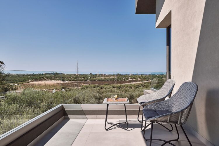 Villa Stavros Luxis Ferienhaus Kreta Chania Mieten Meerblick
