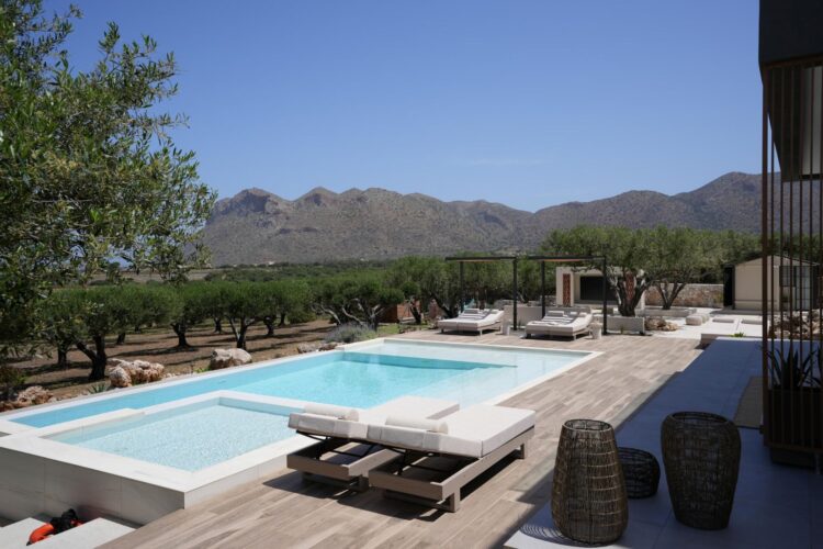 Villa Stavros Luxus Ferienhaus Kreta Chania Mieten Ausblick